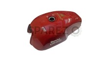 Royal Enfield GT Continental 535 Petrol Gas Fuel Tank Red - SPAREZO